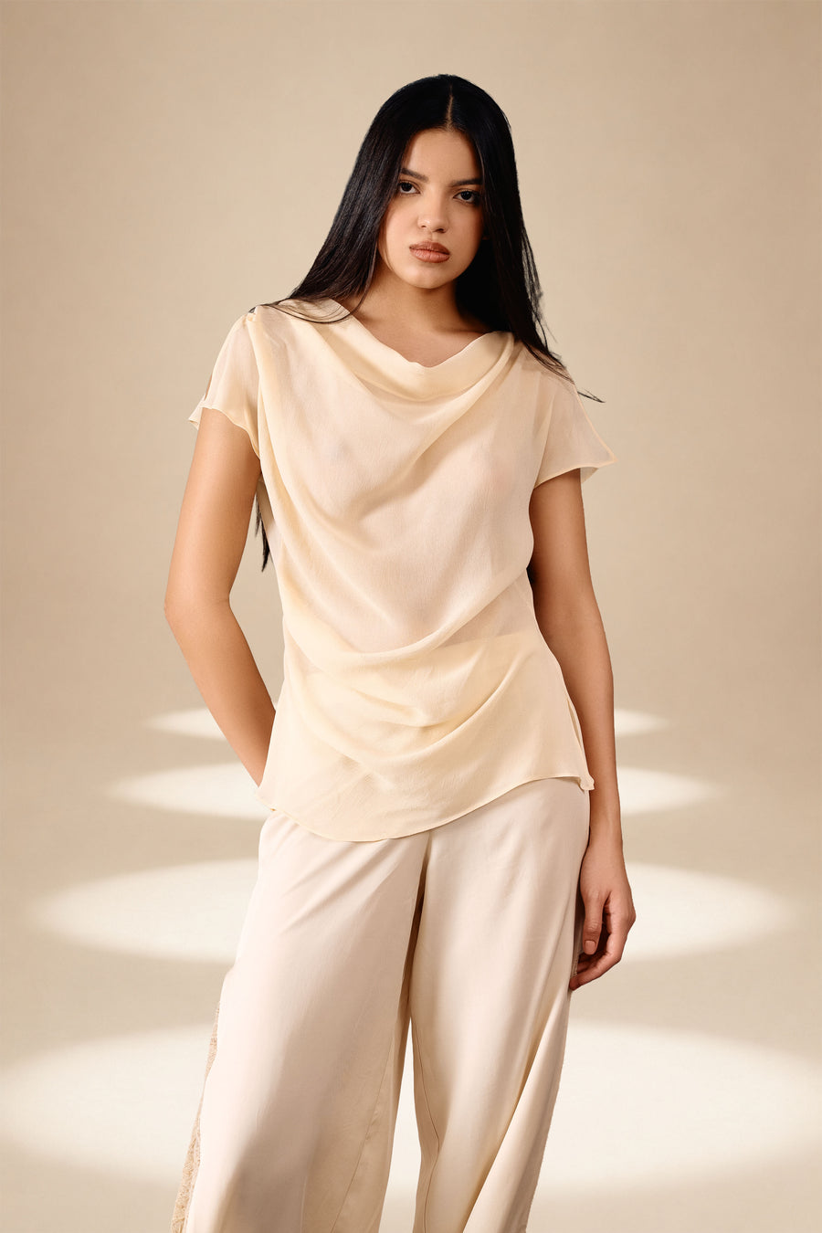Cowl Riverie Top