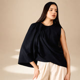Drape Riverie Top Midnight lyocell