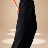Front Drape Pants Midnight lyocell