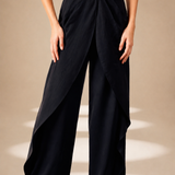 Front Drape Pants Midnight lyocell