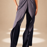 Front Drape Pants Ash lyocell
