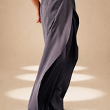 Front Drape Pants Ash lyocell