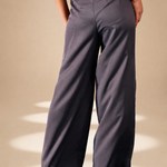 Front Drape Pants Ash lyocell