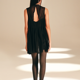 Front Open Overlay Midnight viscose