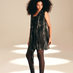 Front Open Overlay Feral viscose