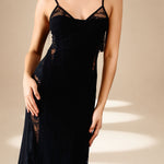 Interplay Dress Midnight textured-crepe