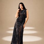 Layered Dress Feral nylon-mesh