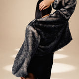 Mystique Jacket Ash long-fur