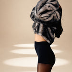 Mystique Jacket Ash long-fur