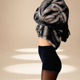 Mystique Jacket Ash long-fur