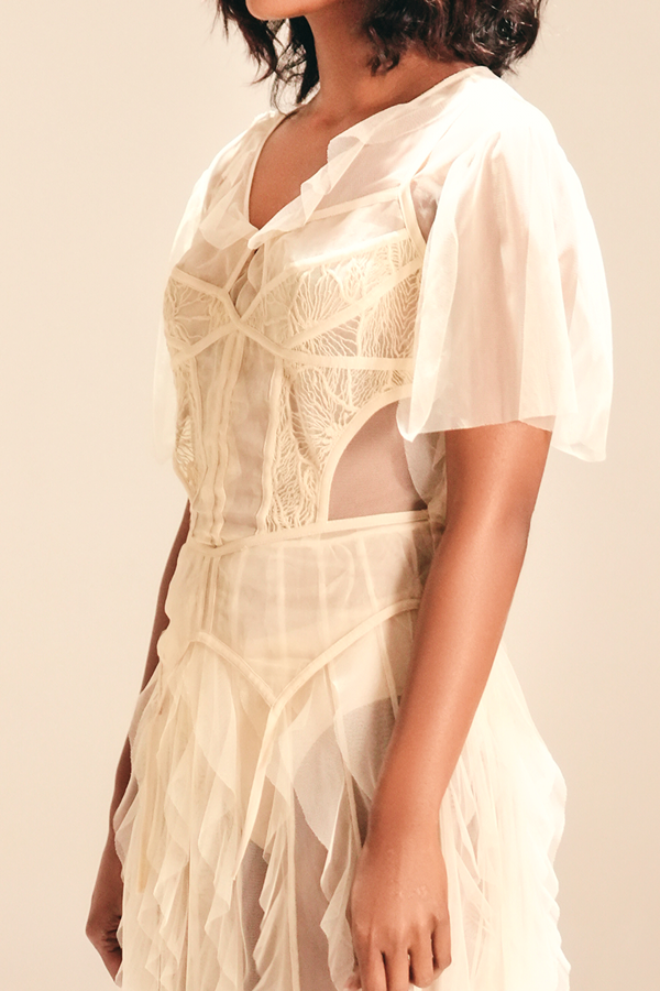 Threadscape Corset Champagne champagne