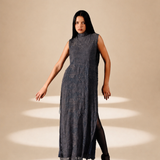 Unveil Embroidered Overlay Ash nylon