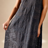 Unveil Embroidered Overlay Ash nylon