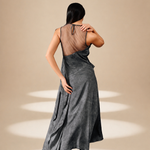 Washed Reverie Dress Ash orange-fibre-nylon