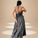 Washed Reverie Dress Ash orange-fibre-nylon