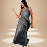 Washed Reverie Dress Ash orange-fibre-nylon