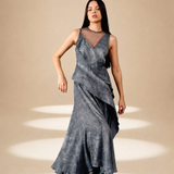 Washed Reverie Dress Ash orange-fibre-nylon